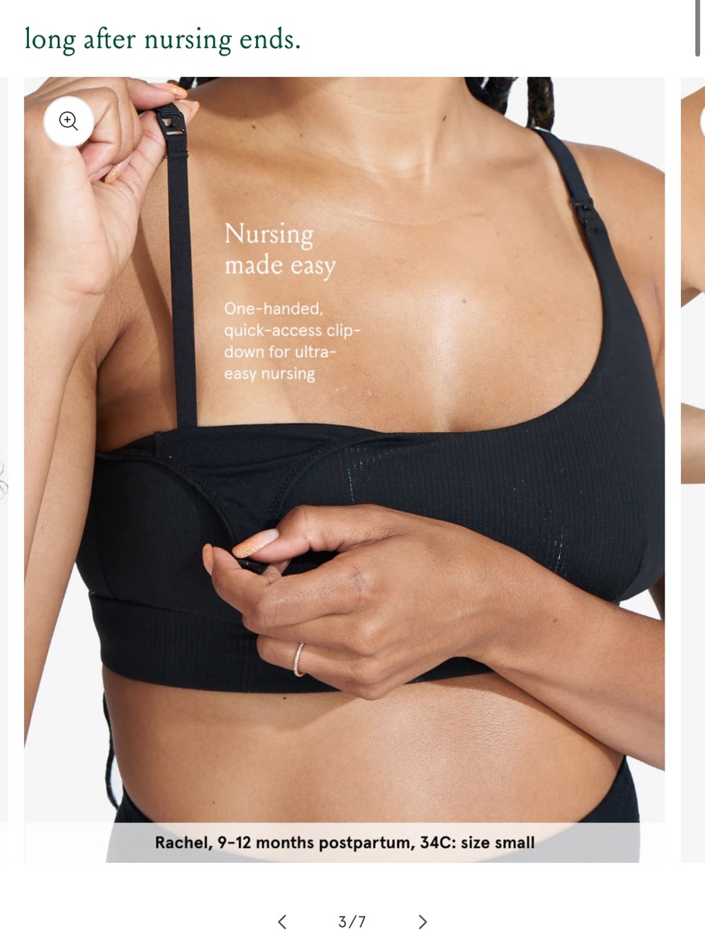 Bodily The Everything nursing bra L